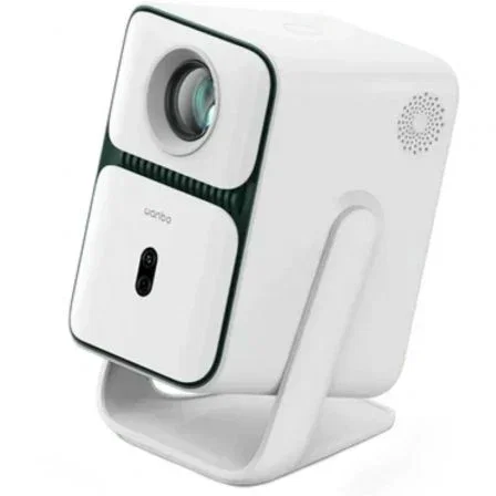 Wanbo T2 Ultra Proyector Android TV 11.0, 120° Rotación, FHD 1080p 500 Lúmenes, WiFi/HDMI, Portátil, Blanco Wanbo T2 Ultra Proyector Android TV 11.0, 120° Rotación, FHD 1080p 500 Lúmenes, WiFi/HDMI, Portátil, Blanco